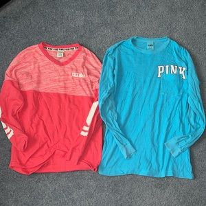 Victoria’s Secret pink T-shirts